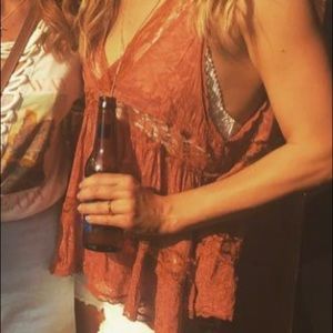 Free people lace top